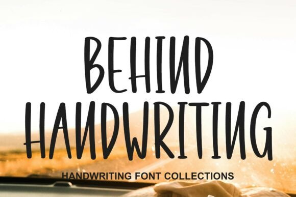 Behind Handwriting: Elevating Design with Vintage Elegance