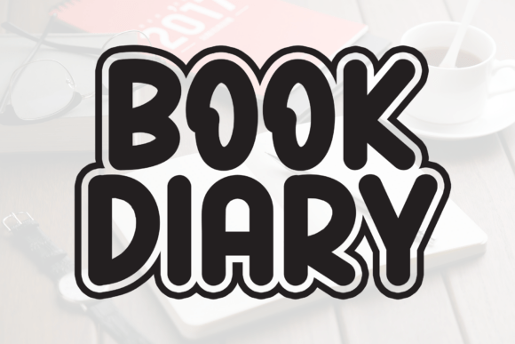 Book Diary: A Cheerful Font for Creative Expression