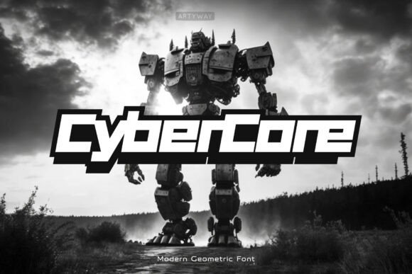 CyberCore: Integrating Futuristic Typography into Modern Design Workflows