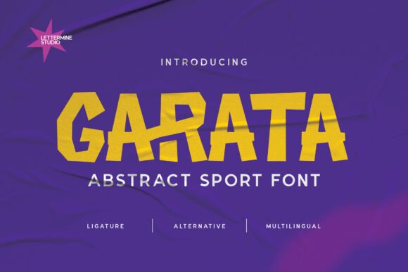 Garata: A Bold Display Font for High-Impact Design Projects