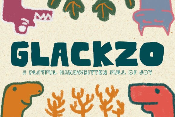 Glackzo: A Playful Handwritten Font for Expressive Design