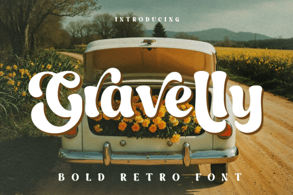 Gravelly Regular: A Bold Retro Font for Modern Design Needs