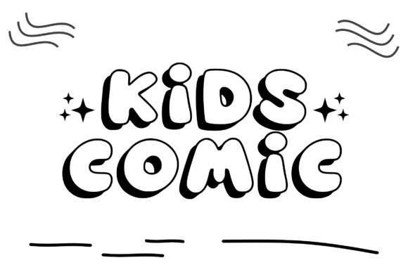 Kids Comic Font: A Cheerful Choice for Creative Design Projects