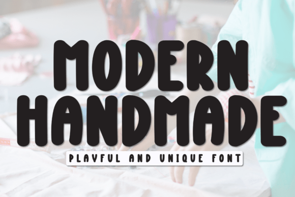 Modern Handmade: A Practical Font for Creative Workflows