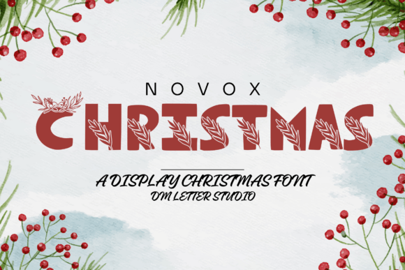Novox Christmas: The Bold Festive Font Capturing the Spirit of the Season
