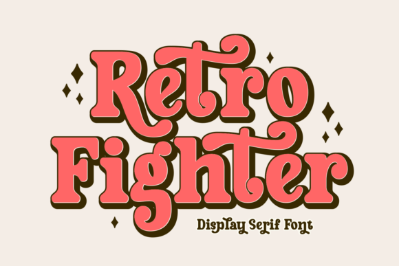 Retro Fighter: Bridging Vintage Charm with Modern Typography