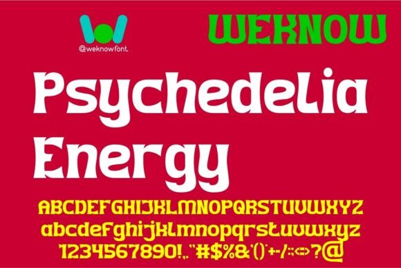 Reviving the Retro Vibe: The Psychedelia Energy Font and Its Modern Design Impact