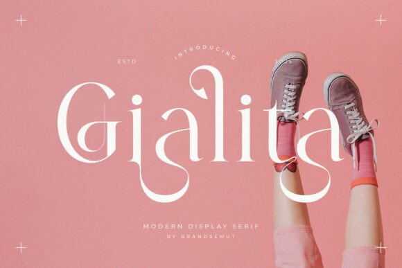 Unlocking the Elegance of Gialita: A Modern Display Serif for Creative Designers